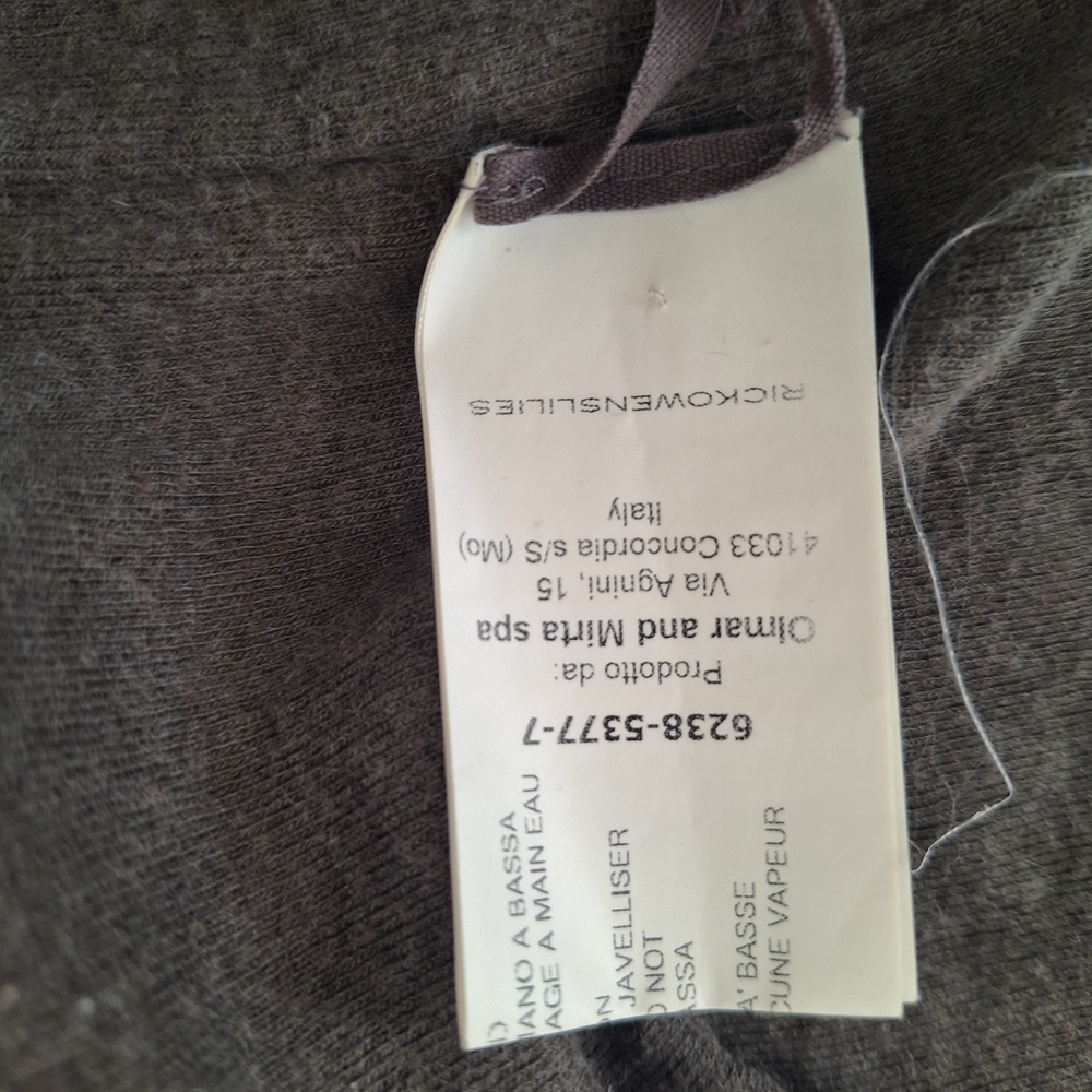 Rick Owens Brown Long Sleeve Top - Picture 5 of 5